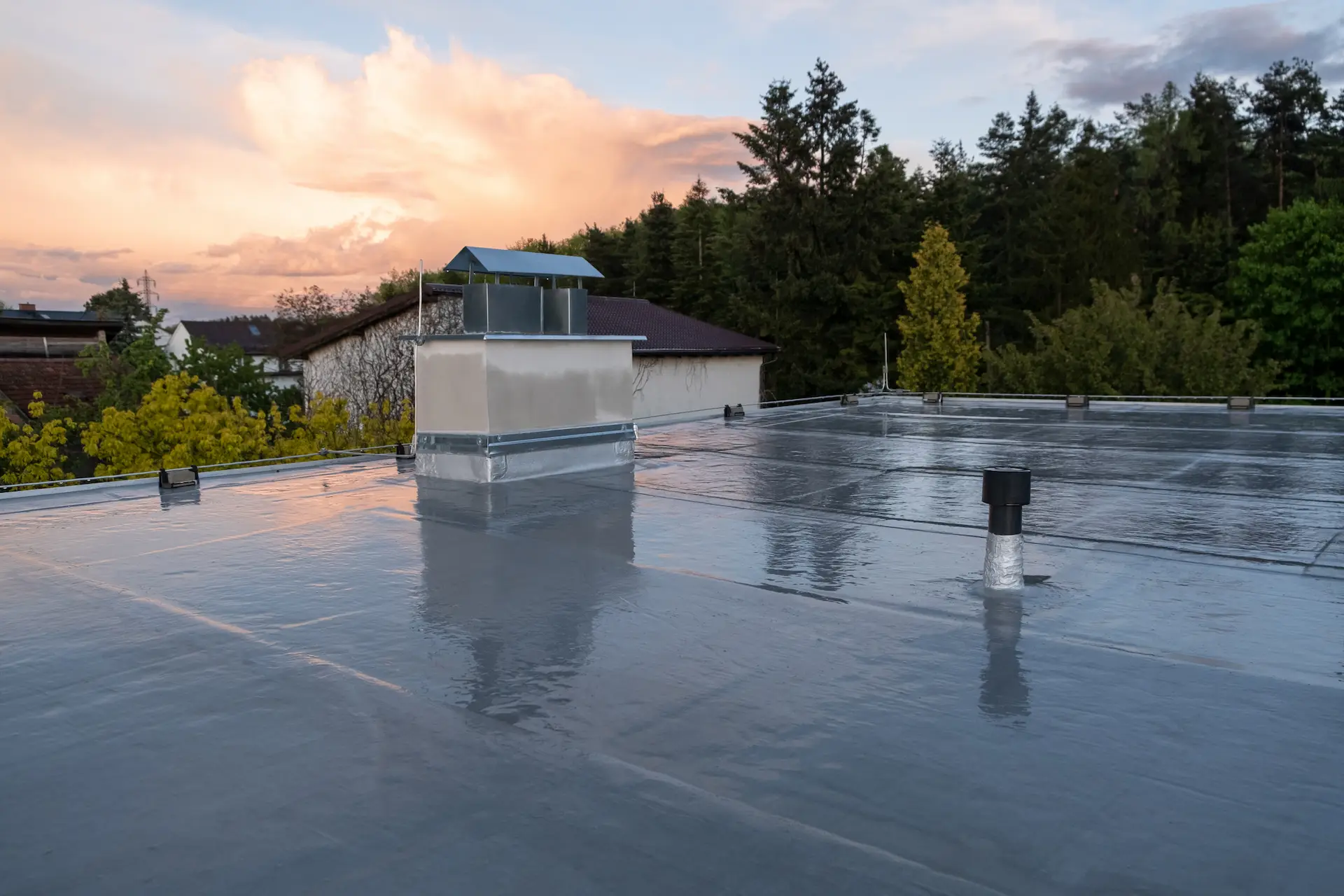 State Construction Flat Roofing Systems
